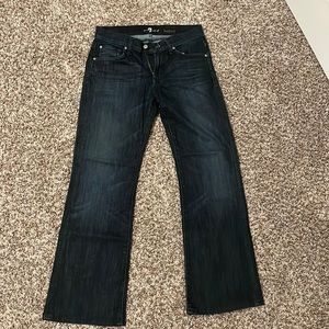 7 for all Mankind bootcut jeans. Size 29